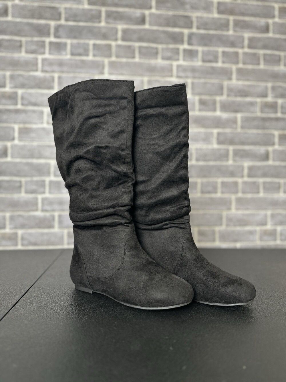 JOURNEE Collection REBECCA HIGH CALF BOOTS Womens SIZE 7.5M